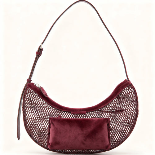 ALAÏA Schultertasche DEMI LUNE