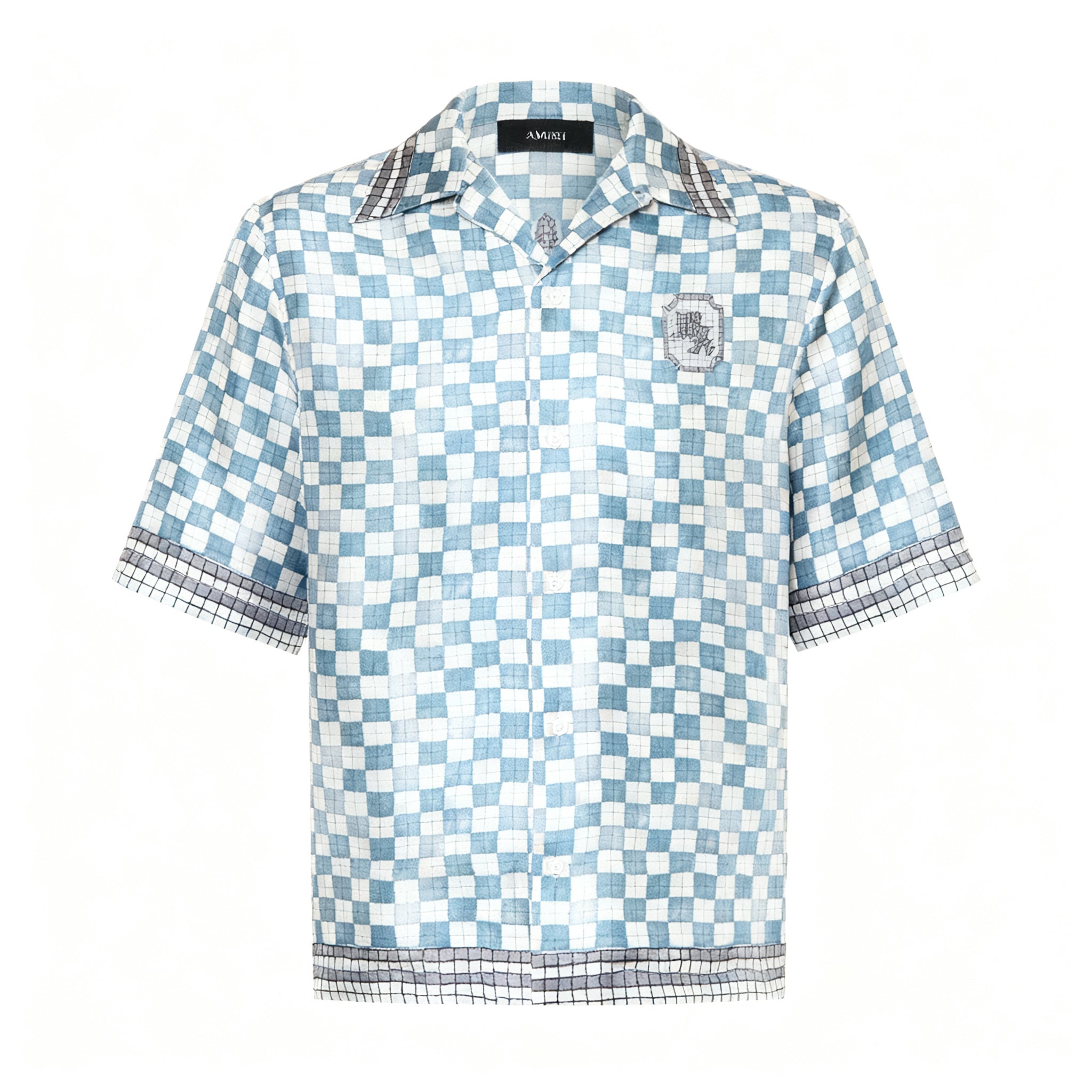 AMIRI Resorthemd Comfort Fit aus Seide