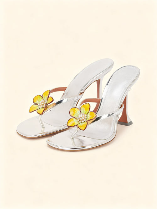 Embellished Thong Sandals